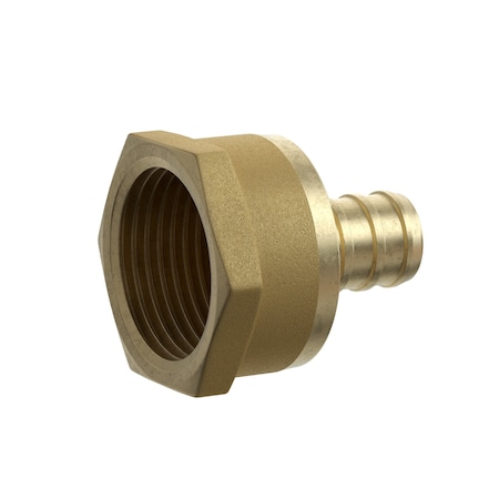 Jones Stephens 1/2in. F1807 x 3/4in. FIP Brass PEX Adapter C76042LF